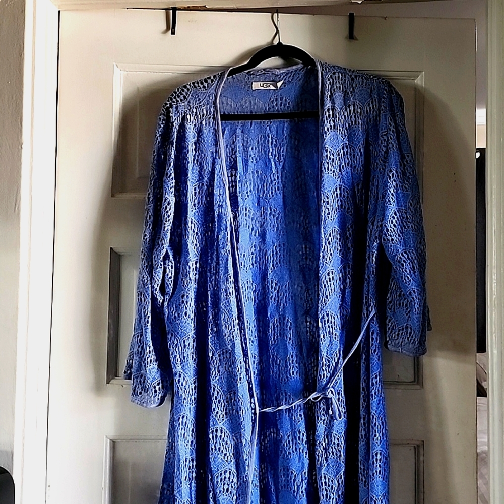 UGG crocheted robe/swimsuit cover